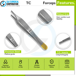 Precio barato último diseño TC fórceps instrumentos quirúrgicos TC fórceps venta al por Mayor Médico TC fórceps - Product Image 2