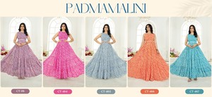 ชุดราตรีผ้าเครปจอร์เจตต์แบบยาวสำหรับผู้หญิง คอลเลคชั่นงานเลี้ยง ราคาขายส่งระดับพรีเมียม - Product Image 6