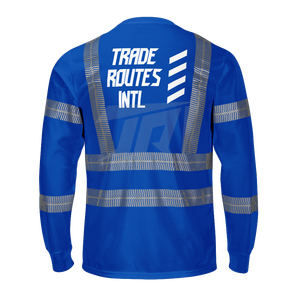 Premium Customizable Industrial Bib Button-Up Crew Necks Shirt <b>Overall</b> Reflective <b>Waterproof</b> Polyester Protective Workwear - Product Image 3