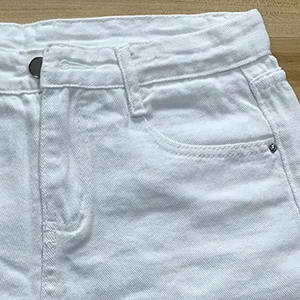 Pantalones cortos de mezclilla con cremallera de verano para mujer al por mayor, pantalones cortos calientes de verano, pantalones vaqueros ajustados a la moda, pantalones cortos informales 2025 para mujer - Product Image 4