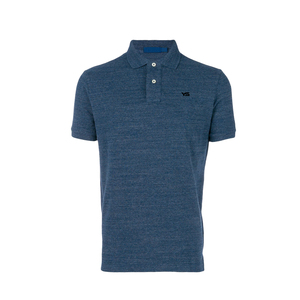 Polo à manches courtes décontracté pour hommes en jersey de coton/élasthanne de couleurs mélangées de haute qualité avec logo personnalisé - Product Image 1