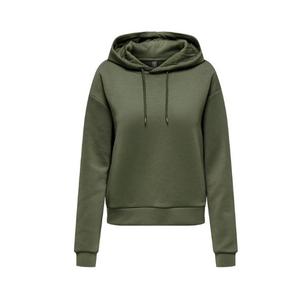 Sudaderas con capucha de manga larga para mujer de Color sólido a precio barato al por mayor, sudaderas con capucha de marca y logotipo personalizados - Product Image 1