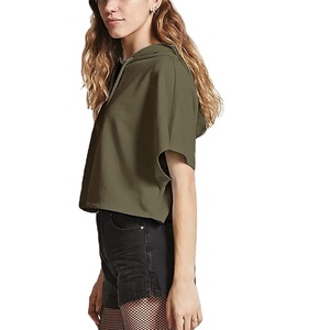 Conjunto de Camiseta corta de verano para mujer, poliéster de alta calidad, algodón, estampado de moda, patrón, Sexy, Club Fit, estilo Formal, venta al por mayor - Product Image 6