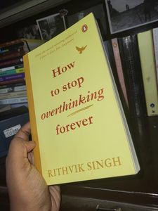 วิธีหยุดการคิดมากเกินไปตลอดไป โดยริธวิค ซิงห์ หนังสือปกอ่อน หนังสือช่วยเหลือตนเองสำหรับความเครียด ความวิตกกังวล และการพัฒนาแนวคิด - Product Image 4