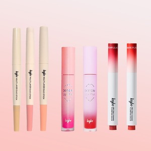 ชุดแต่งหน้าวีแกนดับเบิ้ลลิปส์ ผลิตภัณฑ์ความงามติดทนนาน - Product Image 1