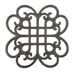 Vente en gros de dessous de plat en fonte classique et moderne de forme ovale décorative avec impression de logo personnalisé avec style vintage antique - Product Image 1