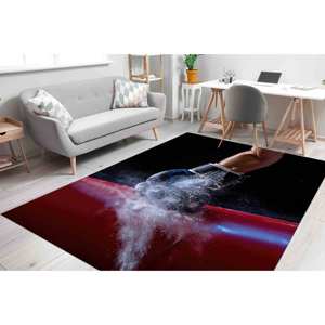 <b>Boxing</b> Rug, Printed Rug Featuring <b>Boxing</b> Gloves, Ideal <b>Gift</b> For Him,Nonwoven Thin Rug - Product Image 3