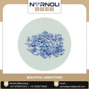 Pierres précieuses et perles de verre en vrac polies à la main en forme de marquise en tanzanite naturelle pour l'artisanat de bijoux Marquise Moissanite. - Product Image 2