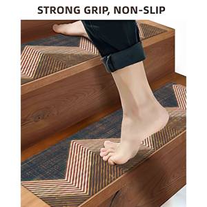 Kilim Design Rug, Geometric Pattern Rug, Modern Printed Rug,Step Rug - Product Image 1