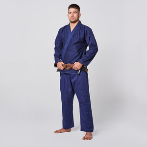 Uniforme de Jiu-Jitsu brasileño de color azul personalizado de calidad superior - Product Image 3