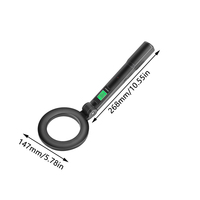 DM3005A Détecteur de métaux professionnel Alarme de poche Pinpointer Scanner haute sensibilité Vérificateur de sécurité Détecteur d'or Digger
