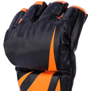 Gants de MMA professionnels de haute qualité, logo personnalisé, vente en gros, gants de grappling en cuir, gants de sparring, gants de boxe en PU, arts martiaux - Product Image 6