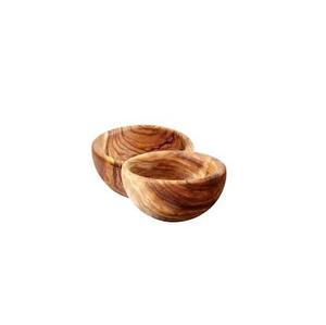 Juego de vajilla ecológico hecho a mano de 3 piezas, cuenco para mezclar ensaladas de madera Natural, fibra de bambú ligera, sopa pulida para servir bodas - Product Image 5