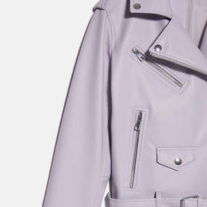 Veste en cuir élégante pour femmes, best-seller, veste en cuir de haute qualité pour femmes, pour l'extérieur, avec rembourrage en coton chez NurakSports2026 - Product Image 3