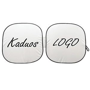 Có thể gập lại dù để che nắng cho xe windshields khối UV tia tùy chỉnh với logo phù hợp như một kinh doanh Quà tặng khuyến mãi - Product Image 3