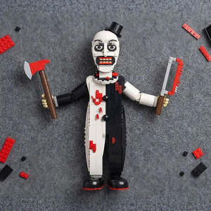 For <b>Lego</b> Moc Clown Terrifier 1:6 & 1:8 Scale <b>Building</b> <b>Blocks</b> Sets Children's Educational Toys Made of Plastic ABS Packaged Sets - Product Image 3
