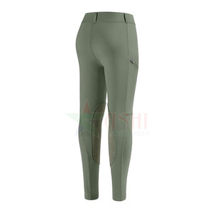 Leggings de Montar a Caballo para Mujer, Cálidos, Impermeables, Cortavientos, Pantalones Ecuestres de Invierno, Elásticos, de Compresión, de Spandex/Poliéster - Product Image 2