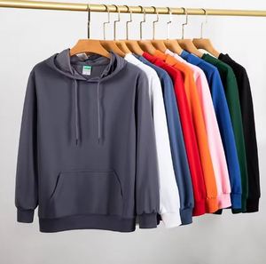 Sudadera con capucha de felpa francesa para mujer de gran tamaño lisa en blanco 100% algodón con logotipo personalizado OEM al por mayor - Product Image 5
