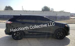 Ford Edge 2019 avec boîte de vitesses automatique, conduite à gauche, intérieur foncé, sièges en cuir, caméra arrière - Product Image 2