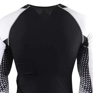 Rashguard Man BJJ Custom Top Quality Judo Running Polyester Workout <b>Compression</b> and Loose T <b>Shirts</b> Guards Rash Guard <b>for</b> <b>Men</b> - Product Image 6
