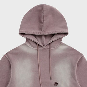 Hotsale – Nouveaux sweats à capuche pour hommes, style délavé à carreaux, qualité supérieure, 100 % coton épais, streetwear d'hiver - Product Image 5