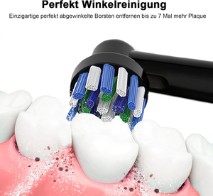 Recharges de têtes de brosse à dents électriques personnalisées en gros, génériques pour Oral-B, têtes de remplacement rondes, vente en gros, usine OEM - Product Image 5