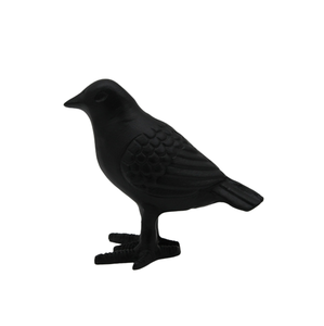 Ensemble de 2 Sculpture en aluminium couleur noire Sculpture en métal de petite taille pour la décoration de salon de table à la main - Product Image 1