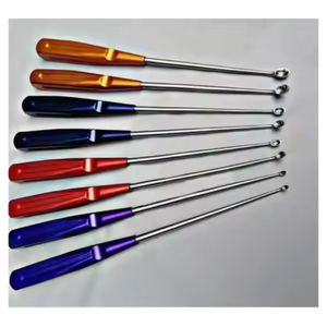 Surgiright Hueso Curetas cervicales Columna vertebral Ortopedia Columna vertebral Instrumentos 8 Piezas CE APROBADO - Product Image 2