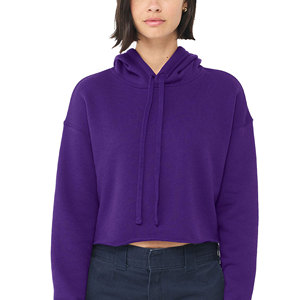 Stylish Women's Hoodies Crop Hoodie Casual Pullover Sweatshirt Wholesale Custom Fitness Streetwear - Product Image 6