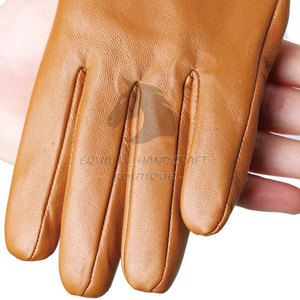 Gants tactiles en cuir de mouton pour hommes et gants de conduite pour femmes, respirants et de style uni, pour usage extérieur – Vente chaude - Product Image 4