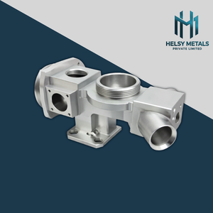 Bloc de collecteur en aluminium usiné VMC de haute précision, ports filetés, trous percés, base solide pour systèmes hydrauliques et pneumatiques - Product Image 6