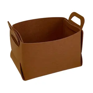 DLL360 Large Capacity Storage Bag Multi-functional Modern Stylish Design Hold Clothing Felt Storage Basket