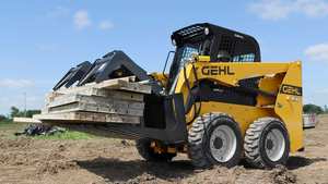 Chargeuse sur pneus à capacité nominale de 862 kg, chargeuse sur pneus, moteur diesel robuste de 69,9 CV, levage radial, machinerie de construction, pompe - Product Image 6