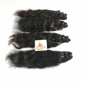 100% Naturel Noir Vietnamien Extensions De Cheveux Humains Cuticule Aligné Tissage Styles Vague Curl En Gros Tressage Pas Cher Femmes - Product Image 3