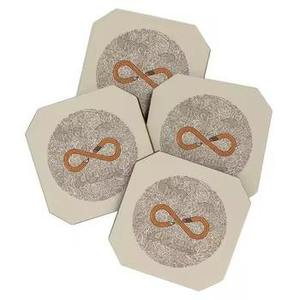 Ensemble de sous-verres en bois élégant Tapis de table en bois de noyer Vaisselle de qualité supérieure pour la maison et le restaurant - Product Image 5