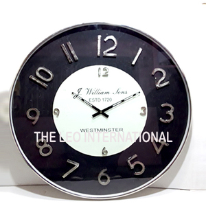 นาฬิกาแขวนผนังเคลื่อนที่แบบควอทซ์ไร้เสียงแบบไม่มีตัวเลขทำจากโลหะสแตนเลสนาฬิกาแขวนผนังห้องนั่งเล่นคุณภาพสูง - Product Image 3