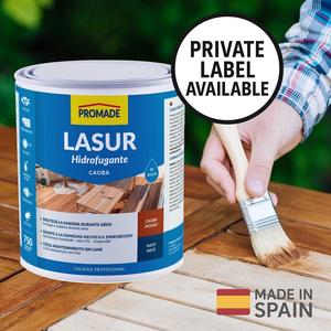 Protecteur de bois d'extérieur personnalisable, laque à base d'eau pour acajou, sans solvant, finition mate, OEM/Privé, 4 L - Product Image 1