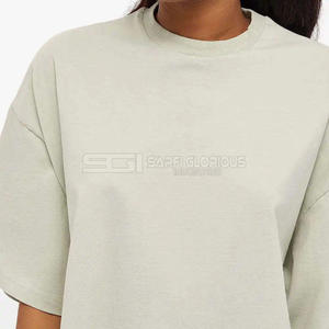 Camiseta básica informal de algodón para mujer, de manga corta, cómoda, transpirable, de ajuste relajado, sencilla, esencial para el verano, moderna, para uso diario. - Product Image 6