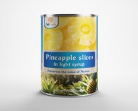 TOP vente haute qualité reine ananas tranche fruits en conserve 580ml en sirop léger direct de l'usine du Vietnam 580ml peut