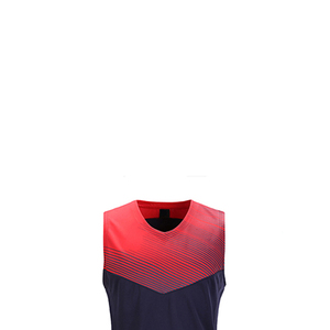 Vêtements de basket-ball sans manches personnalisés en gros pour hommes, 100% polyester, tissu respirant à séchage rapide, durable et confortable - Product Image 6