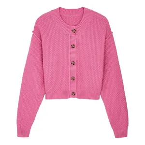 Wholesale ladies woolen tops long sleeve Pullovers, Cardigans
