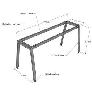 Aton HBAT026 Modern Minimalist 160x60cm Rubberwood <b>Desk</b> with Iron Legs Durable <b>Foldable</b> Office Furniture for Bedroom Office Use - Product Image 6