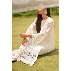 Embroidered <b>Lace</b> Lawn <b>Fabric</b> UF-4228 - Product Image 5