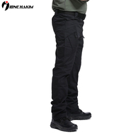 Pantalon cargo de randonnée pour homme, léger, respirant, séchage rapide, coupe droite, taille mi-haute, multi-poches, style décontracté pour l'extérieur