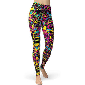 Concevez Votre Propre Style À La Mode En Gros Sublimation Personnalisée Femmes Legging Bon Matériel Oem Services Offre Spéciale Imprimé Legging - Product Image 6