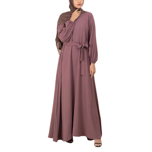 Robe abaya de haute qualité du fabricant pour femmes vêtements islamiques modestes à manches longues pour dames robe de prière du Ramadan Eid Plus - Product Image 5
