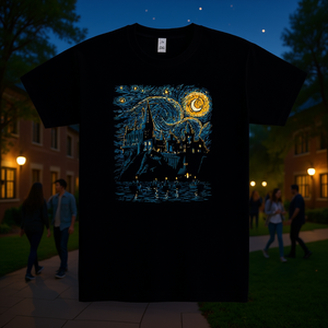 T-Shirt Promozionali per la Scuola con Design Stellato Accattivante per Studenti Attivi - Product Image 3