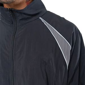 Conjunto Deportivo Ligero Cortavientos para Hombre, Dos Piezas, para Correr al Aire Libre, Ropa Deportiva, Chaqueta Impermeable con Cremallera 2026 - Product Image 3