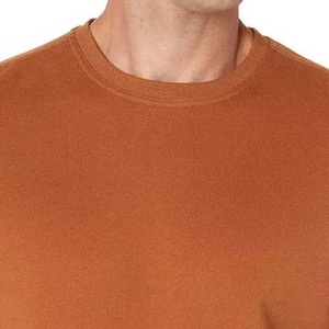 Sudaderas de lana de algodón de alta calidad con logotipo personalizado, sudaderas con capucha de cuello redondo de gran tamaño para hombre, conjunto de sudaderas básicas personalizadas, sudadera - Product Image 3