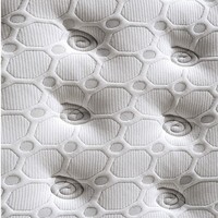 Matelas hybride de luxe moderne à ressorts Bonnell et mousse à mémoire de forme, taille personnalisée, design à dessus fermé, pour la maison, le parc, le salon, l'école, l'hôpital